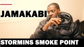 Jamakabi - Talks Roll Deep, Pow & More - STORMINS SMOKE POINT | Grime Report Tv