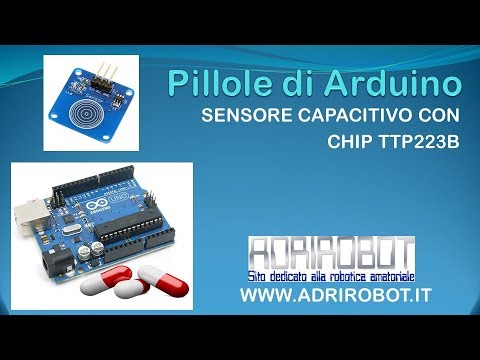 Sensore capacitivo con chip TTB223N