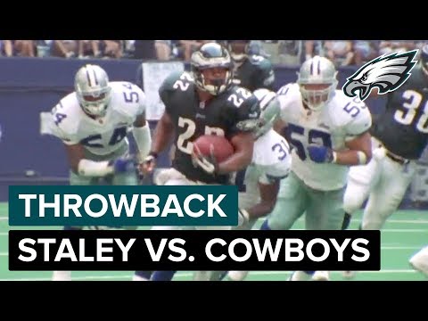 Duce Staley Quells Red-Hot Dallas Defense (2000) | Eagles Old School All-22
