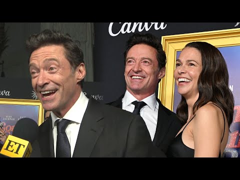Hugh Jackman Reacts to Girlfriend Sutton Foster's Support After Making Red Carpet DEBUT