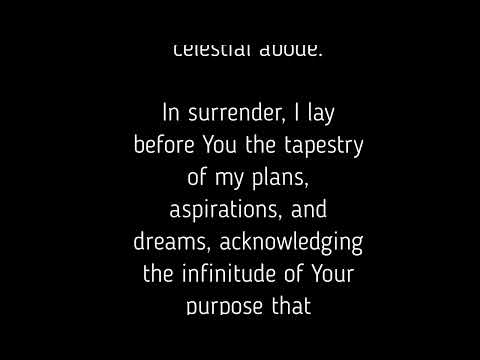 Divine Dawn: An Inspirational Morning Prayer for Guidance and Purpose | Embracing God's Sovereignty