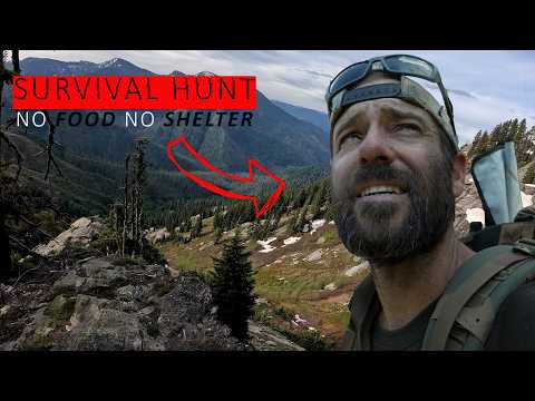 Solo Survival and Backcountry Camping with my Dog | No FOOD or SHELTER