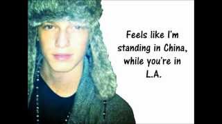 Standing In China - Cody Simpson + Lyrics on screen