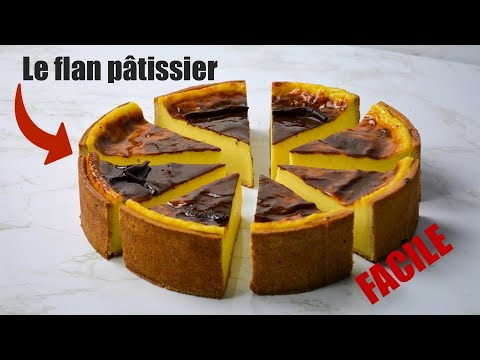 The EASY vanilla pastry flan!