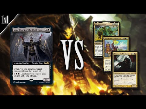 Vito Thorn of the Dusk Rose - Vampire Tribal | 1v1 Commander EDH gameplay | eedi H tribalkai