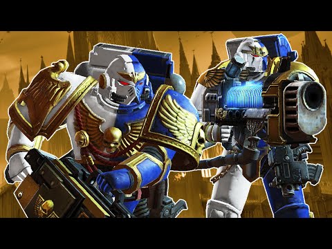 Two Marines Errant with Relic Weapons | Endless Mode ▶ Warhammer 40,000 - Space Marine (Augmented)