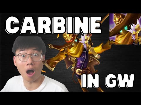 CARBINE The Wind Sniper In Guild Battle! - Summoners War