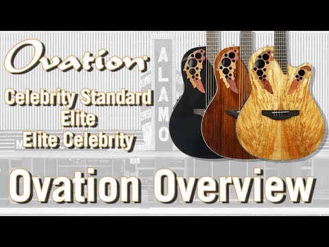 The Return of Ovation Guitars 2018 - Ovation Line Review & Overview