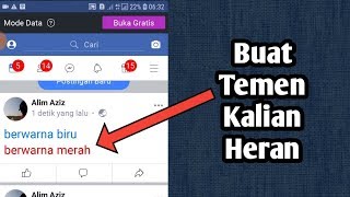 Download lagu Cara membuat status fb berwarna dan keren mp3
