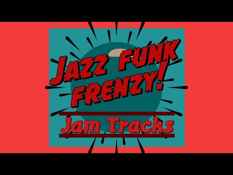 Jazz Funk Frenzy Guitar Backing Track in A Dorian "Indigenous"