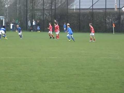 Oefenwedstrijd Kampong JO11-1 -DOVO JO11-1 11 vs 11 2e helft.