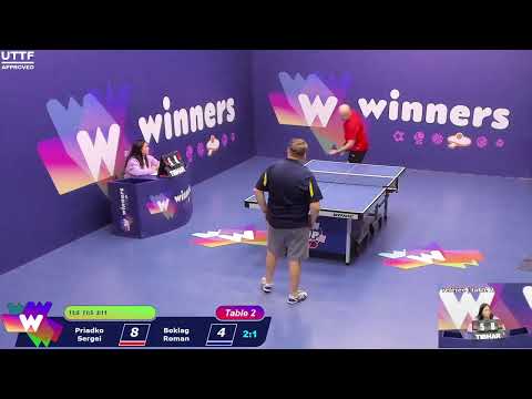 WINners CUP table 2  21.11 Priadko Sergei - Boklag Roman 15:00