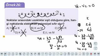 Eğitim Vadisi AYT Fizik 12.Föy Elektrik ve Manyetizma 4 (Elektriksel Potansiyel) Konu Anlatım Videoları