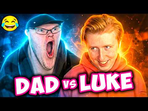 Try Not to Laugh Watching the Most Viewed LUKE DAVIDSON Best Funny DAD vs SON Shorts P1