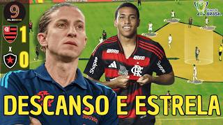 Fla tem dificuldades, mas MUDANÇA TÁTICA de Filipe e ESTRELA DE JOSHUA definem VITÓRIA na COPA BR!