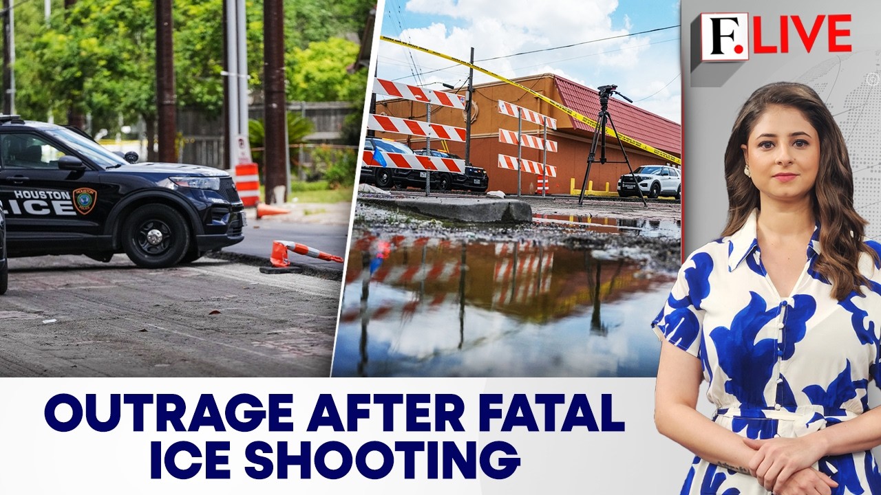 Deadly ICE Shooting In Huston Sparks Fury As FBI Opens Investigation | Firstpost Live | N18G