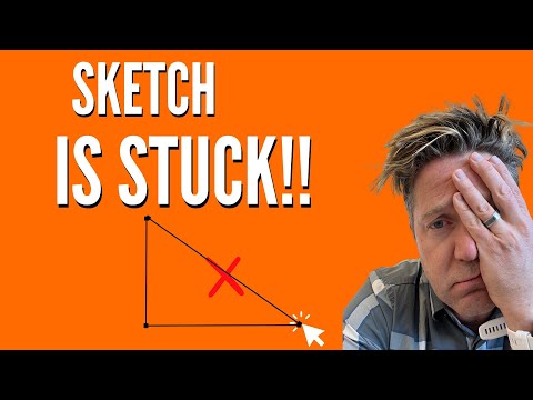 Fusion 360 Sketch Will Not Move (Tips for Finding Secret Constraints)
