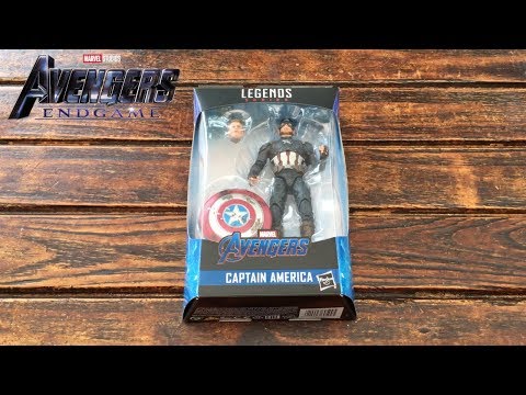 Marvel Legends Avengers Endgame Worthy Captain America Unboxing
