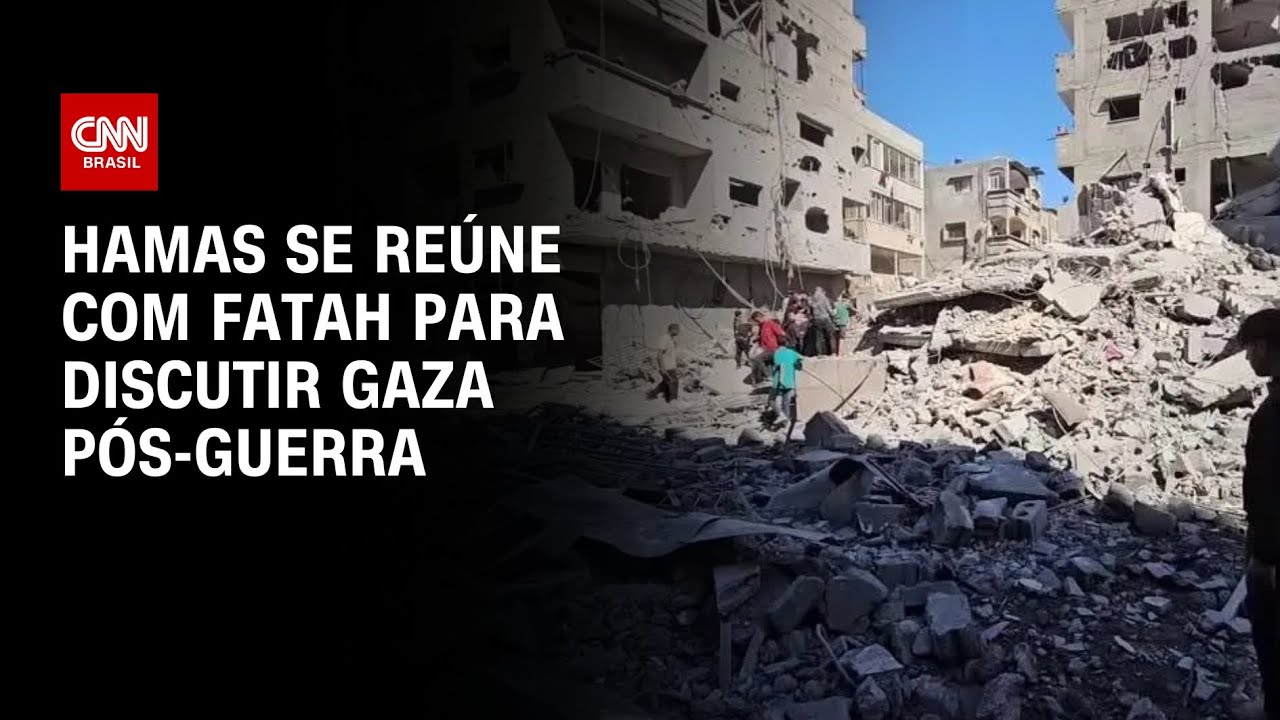 Hamas se reúne com Fatah para discutir Gaza pós-guerra | AGORA CNN