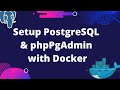 Setup PostgreSQL PhpPgAdmin With Docker Compose Psql Cli Examples