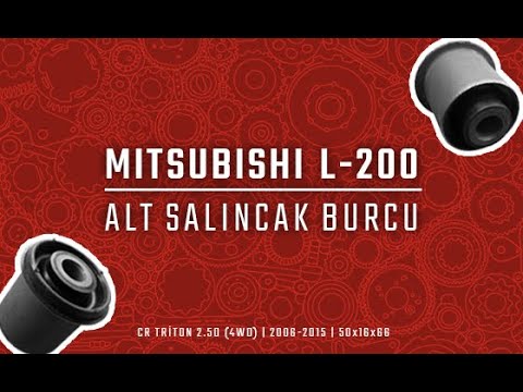 Mitsubishi L-200 Alt Salıncak Burcu üretim videosu | CR TRİTON 2.5D (4WD) 2006 - 2015