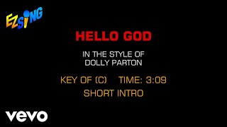 Dolly Parton - Hello God (Karaoke)
