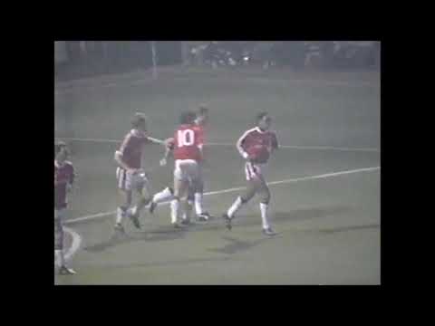 Cambridge Utd v Manchester Utd League Cup 2nd Round 2nd Leg 09-10-1991