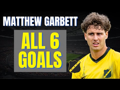 Matthew Garbett - ALL 6 GOALS FOR NAC BREDA | Skills & Highlights