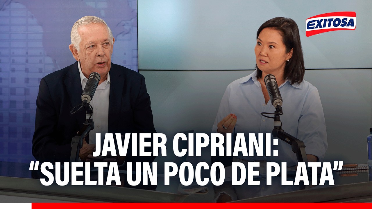 🔴🔵 Javier Cipriani a Keiko Fujimori: "Suelta un poco de plata"