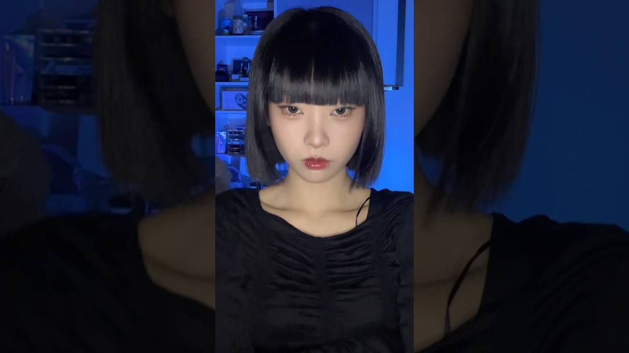 ボブただいまなの #一重 #メイク #黒髪ボブ #ボブ