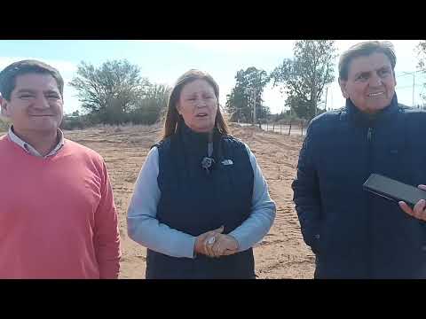 Pedrali, Hugo Páez y Veragua recorrieron las obras y proyectan inaugurar el albergue deportivo