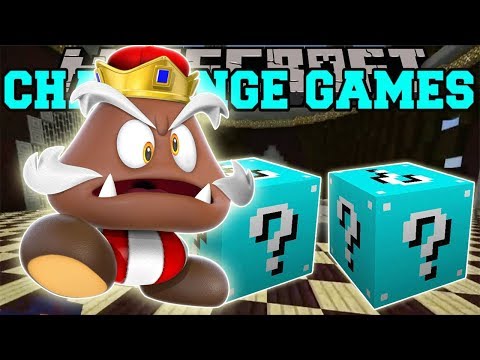 PopularMMOs Pat and Jen Minecraft POOP KING CHALLENGE GAMES Lucky Block Mod Modded Mini Game