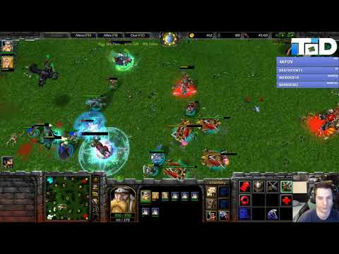 Warcraft III 2v2 #47 ToD & Lucifer vs Orc & NightElf
