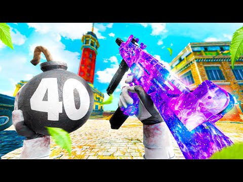 The New UZI Buff is insane on rebirth island +Settings  😈💜