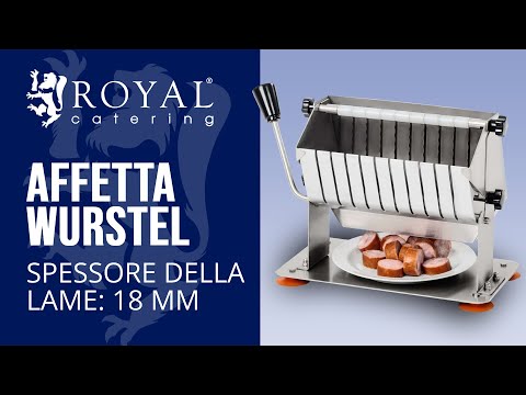Video - Affetta wurstel - 18 mm