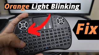 Mini Keyboard Flashing Orange and Blue Light | Fix Now