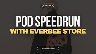 Print On Demand Speedrun - Watch Me Start A Store In Minutes