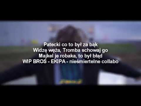 EKIPA x WIP BROS - PRZEJMUJEMY JUTUBY | TEKST VIDEO | Muzyka Tekst