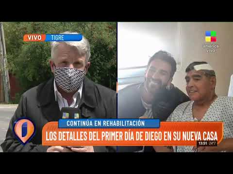 Los detalles de Diego Maradona en su nueva casa