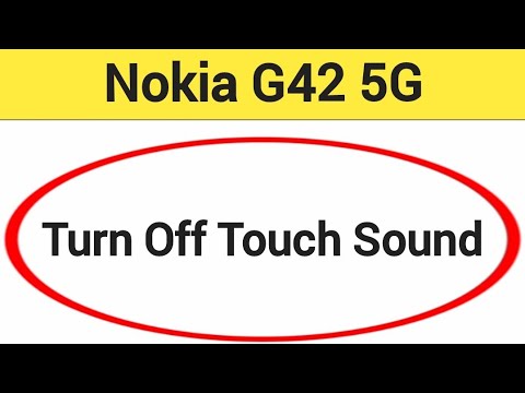 How to turn off touch sound Nokia mobile, Nokia G42 5G touch vibration kaise off kare