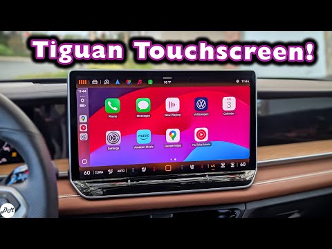 2025 VW Tiguan – 15" Infotainment Review | How To Use Touchscreen, Pair iPhone for Apple CarPlay