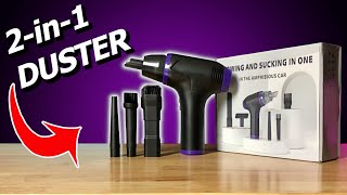 NEVER Have a Dirty PC Again With This Air Duster by Pergear 2-in-1 Blower-Vac