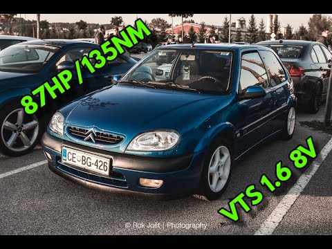 CITROEN SAXO VTS 1.6 8V(87HP) | MAGNAFLOW EXHAUST, ACCELERATION, FLYBY...