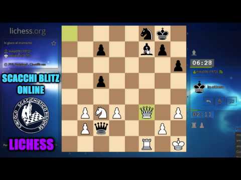 SCACCHI Partite Online 48 - lichess.org - Una Partita ITALIANA - LIVE