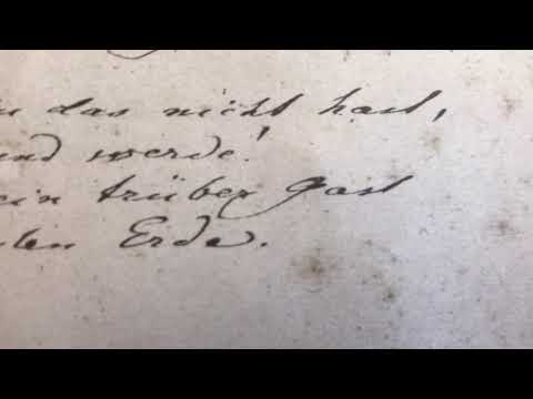 Selige Sehnsucht - Wenzel / Goethe