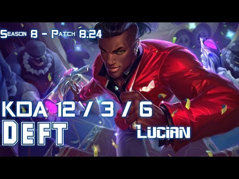 Deft LUCIAN vs KAI'SA ADC - Patch 8.24 KR Ranked