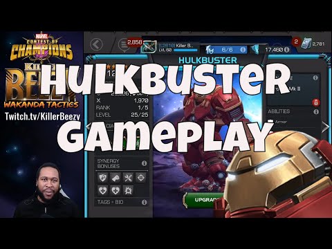 6 Star HulkBuster gameplay  l  Marvel Contest Of Champions