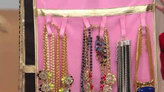 Joan Rivers Choice of Black / Animal Hanging Organizers with Carolyn Gracie