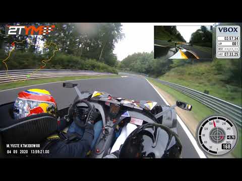 Nurburgring Nordschleife KTM XBOW RR  M.YUSTE WITH CO PILOT