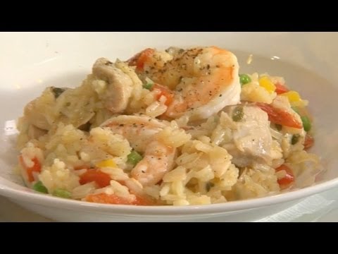 Asopao de Pollo y Mariscos